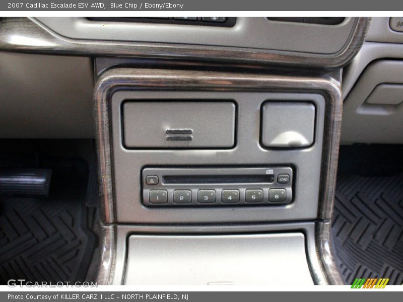 Blue Chip / Ebony/Ebony 2007 Cadillac Escalade ESV AWD