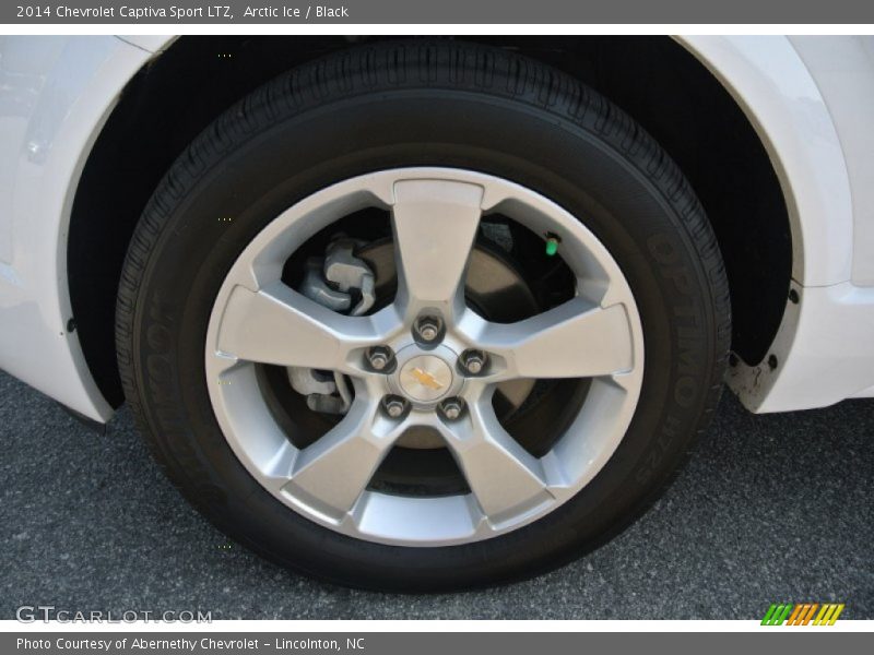 Arctic Ice / Black 2014 Chevrolet Captiva Sport LTZ