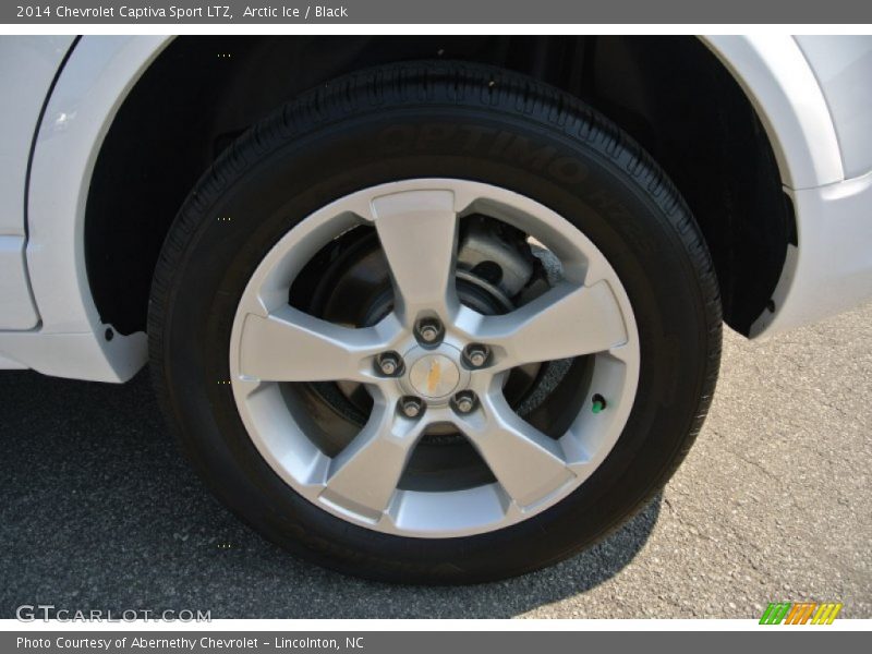 Arctic Ice / Black 2014 Chevrolet Captiva Sport LTZ
