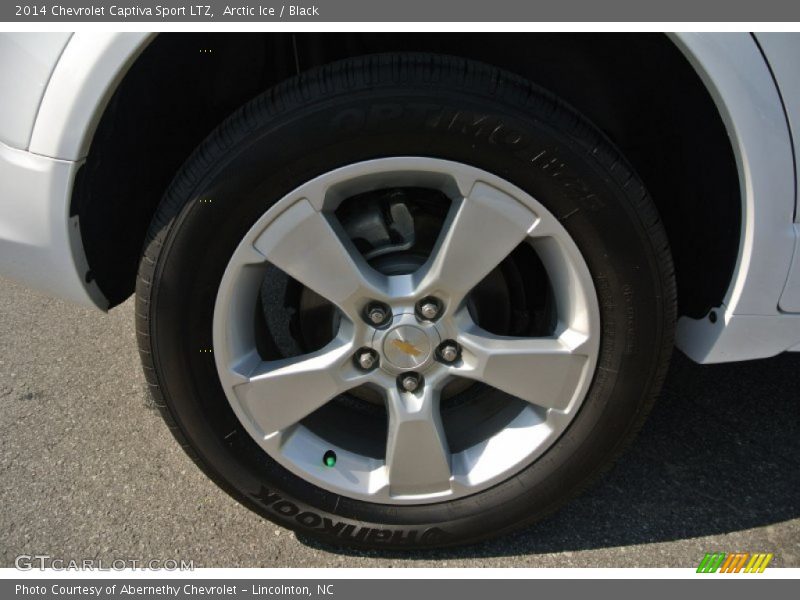 Arctic Ice / Black 2014 Chevrolet Captiva Sport LTZ