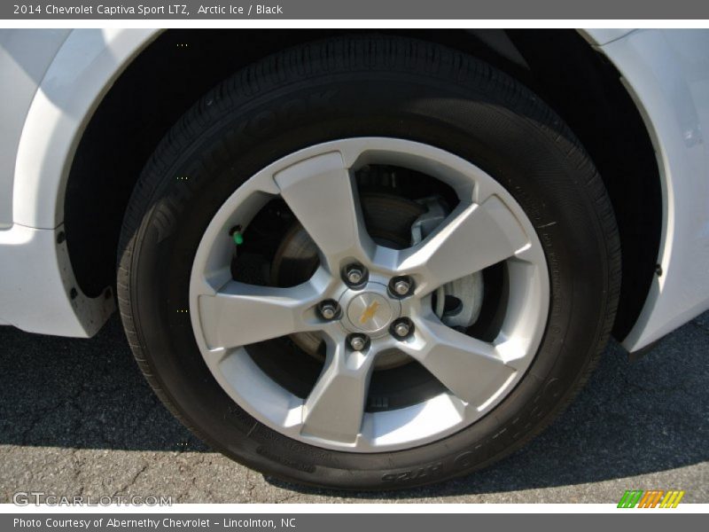 Arctic Ice / Black 2014 Chevrolet Captiva Sport LTZ