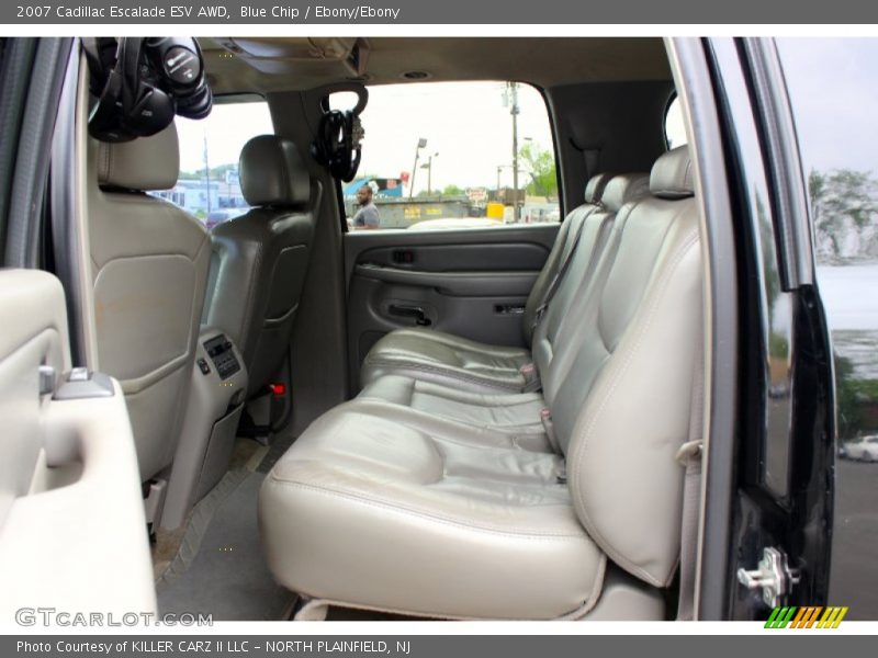 Blue Chip / Ebony/Ebony 2007 Cadillac Escalade ESV AWD