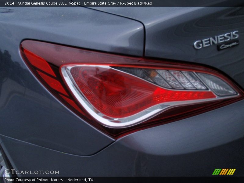 Empire State Gray / R-Spec Black/Red 2014 Hyundai Genesis Coupe 3.8L R-Spec