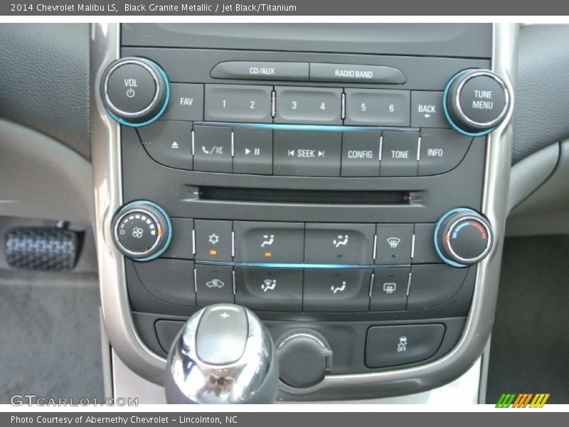 Black Granite Metallic / Jet Black/Titanium 2014 Chevrolet Malibu LS