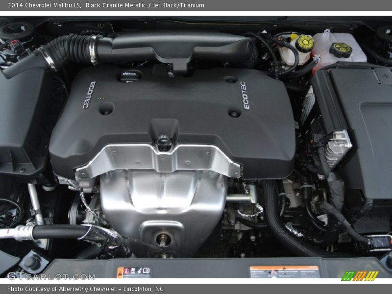 Black Granite Metallic / Jet Black/Titanium 2014 Chevrolet Malibu LS