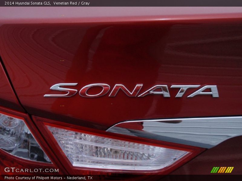 Venetian Red / Gray 2014 Hyundai Sonata GLS