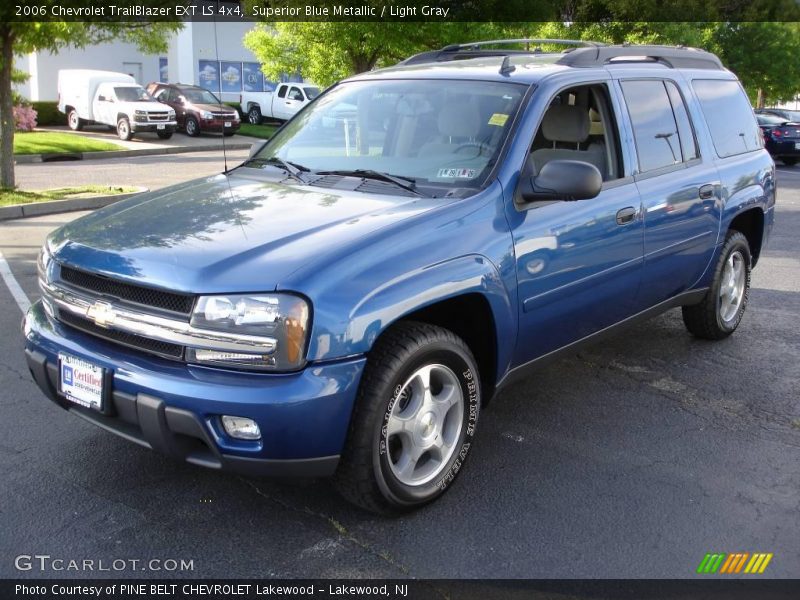 Superior Blue Metallic / Light Gray 2006 Chevrolet TrailBlazer EXT LS 4x4