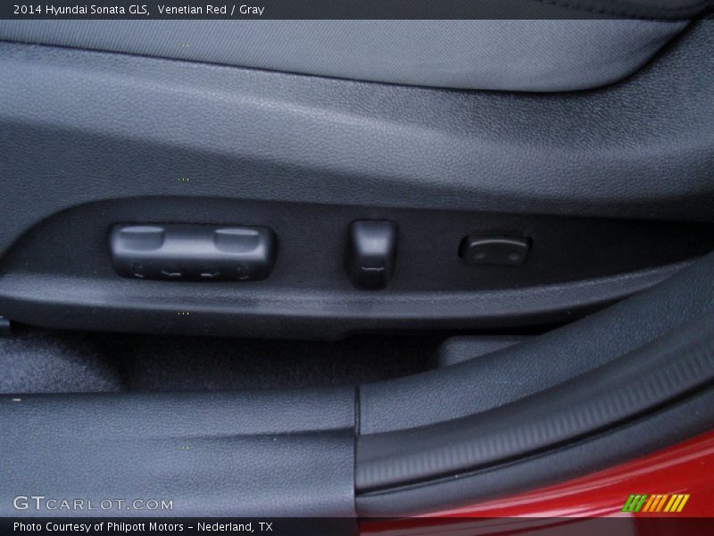 Venetian Red / Gray 2014 Hyundai Sonata GLS