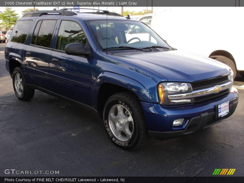 Superior Blue Metallic / Light Gray 2006 Chevrolet TrailBlazer EXT LS 4x4