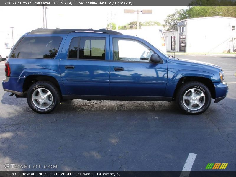 Superior Blue Metallic / Light Gray 2006 Chevrolet TrailBlazer EXT LS 4x4