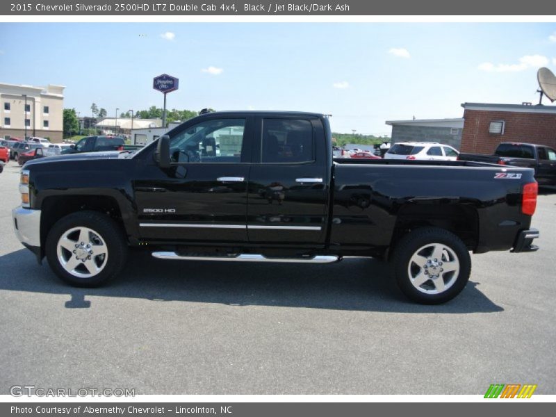 Black / Jet Black/Dark Ash 2015 Chevrolet Silverado 2500HD LTZ Double Cab 4x4