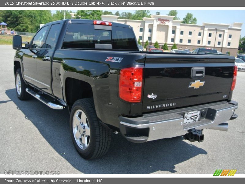 Black / Jet Black/Dark Ash 2015 Chevrolet Silverado 2500HD LTZ Double Cab 4x4