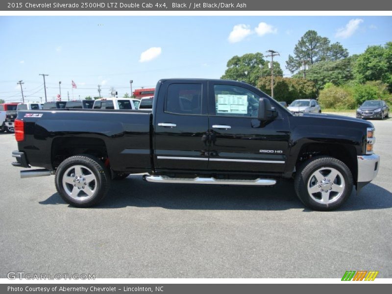Black / Jet Black/Dark Ash 2015 Chevrolet Silverado 2500HD LTZ Double Cab 4x4
