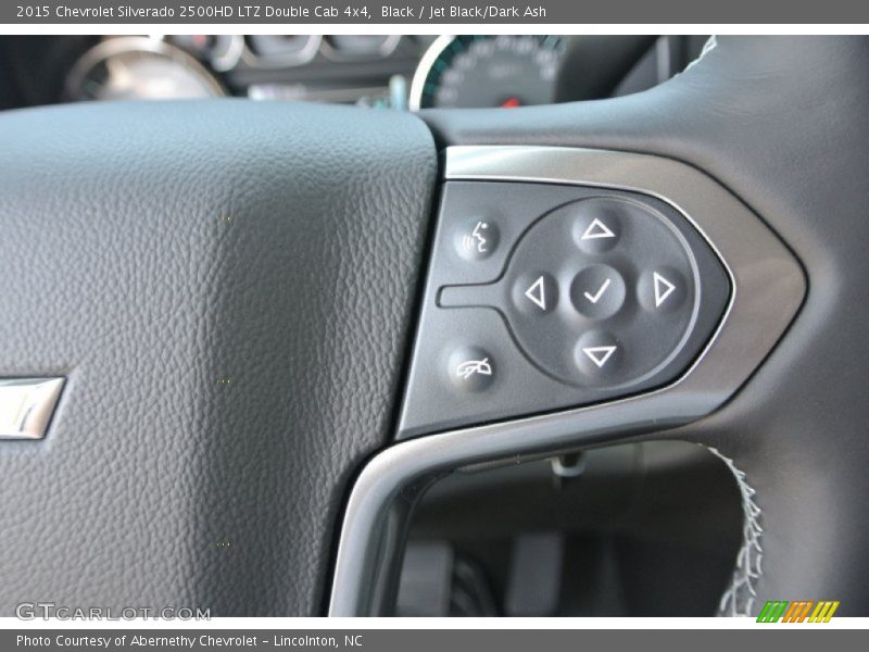 Black / Jet Black/Dark Ash 2015 Chevrolet Silverado 2500HD LTZ Double Cab 4x4