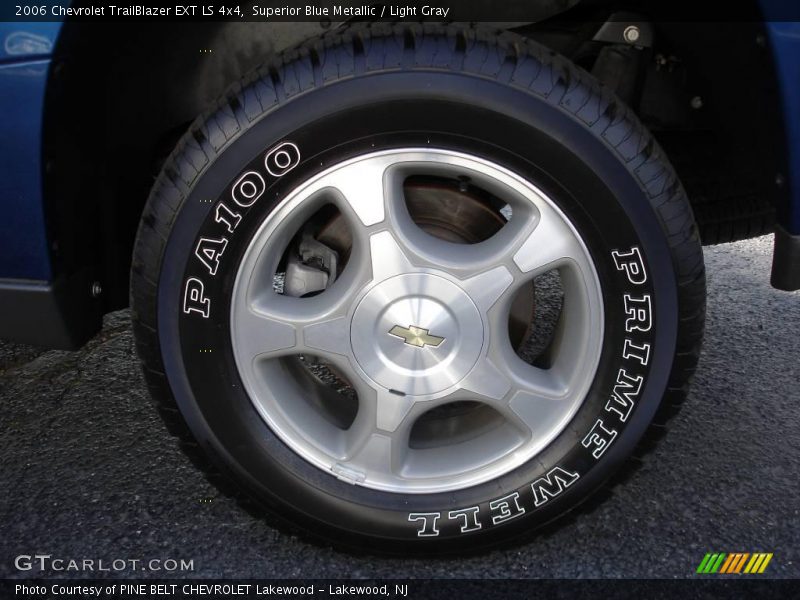Superior Blue Metallic / Light Gray 2006 Chevrolet TrailBlazer EXT LS 4x4