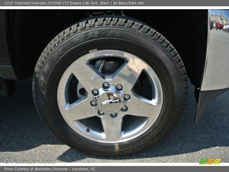 Black / Jet Black/Dark Ash 2015 Chevrolet Silverado 2500HD LTZ Double Cab 4x4