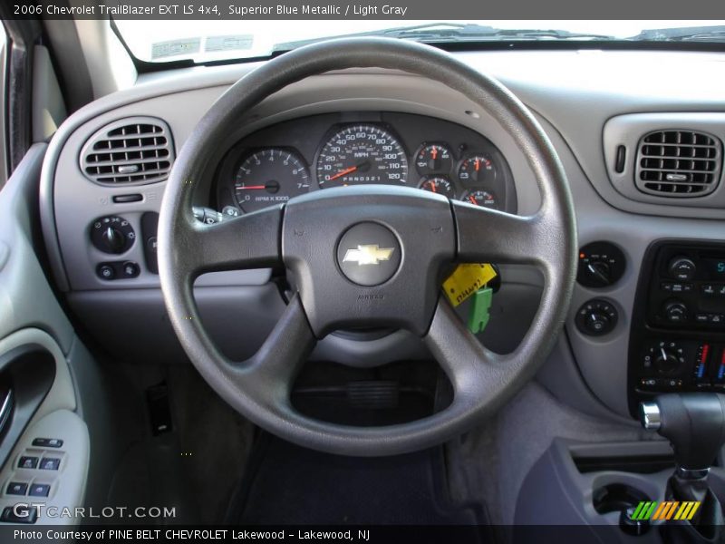 Superior Blue Metallic / Light Gray 2006 Chevrolet TrailBlazer EXT LS 4x4