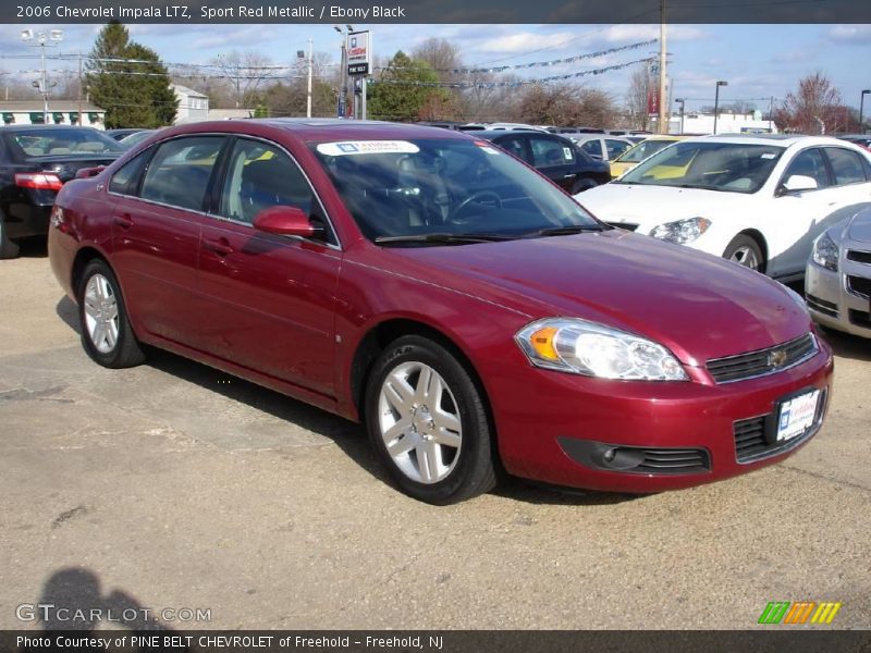 Sport Red Metallic / Ebony Black 2006 Chevrolet Impala LTZ