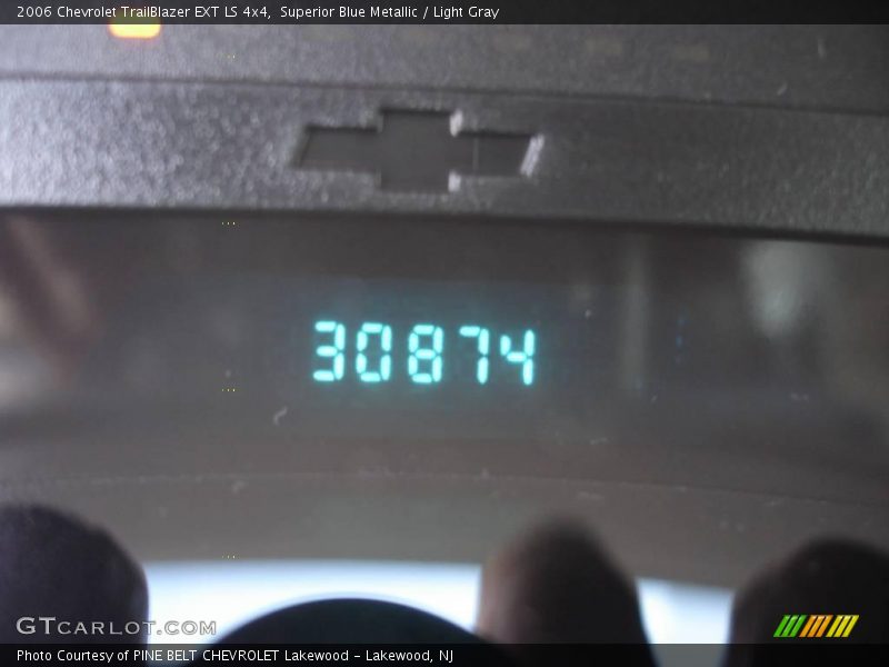 Superior Blue Metallic / Light Gray 2006 Chevrolet TrailBlazer EXT LS 4x4