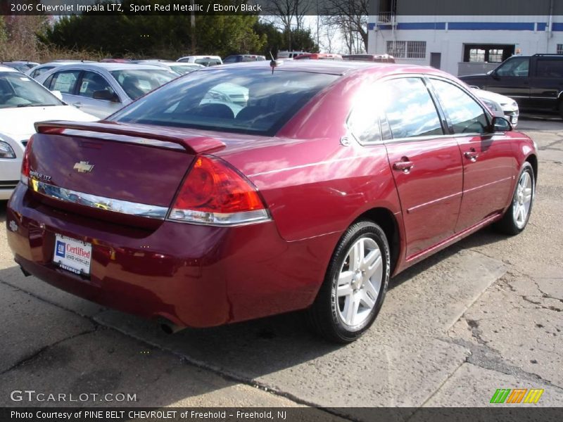Sport Red Metallic / Ebony Black 2006 Chevrolet Impala LTZ