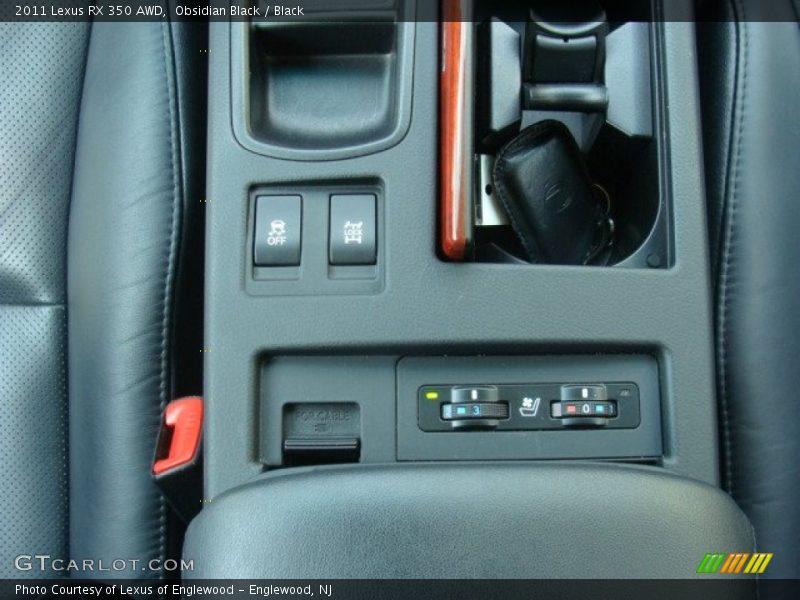 Obsidian Black / Black 2011 Lexus RX 350 AWD