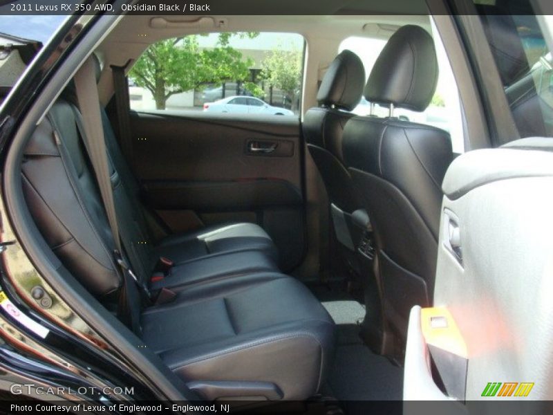Obsidian Black / Black 2011 Lexus RX 350 AWD