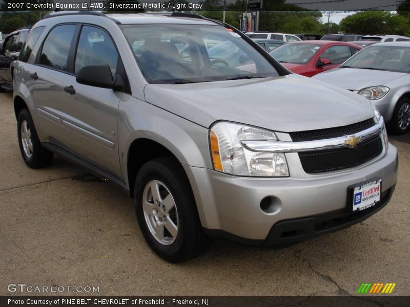 Silverstone Metallic / Light Gray 2007 Chevrolet Equinox LS AWD