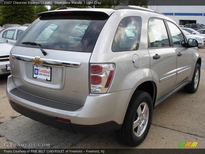 Silverstone Metallic / Light Gray 2007 Chevrolet Equinox LS AWD