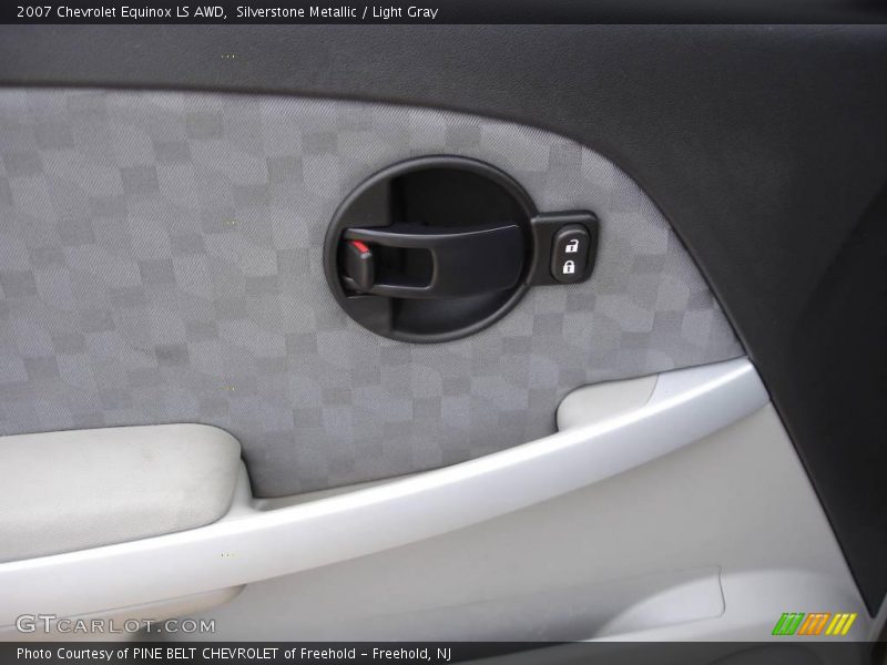 Silverstone Metallic / Light Gray 2007 Chevrolet Equinox LS AWD