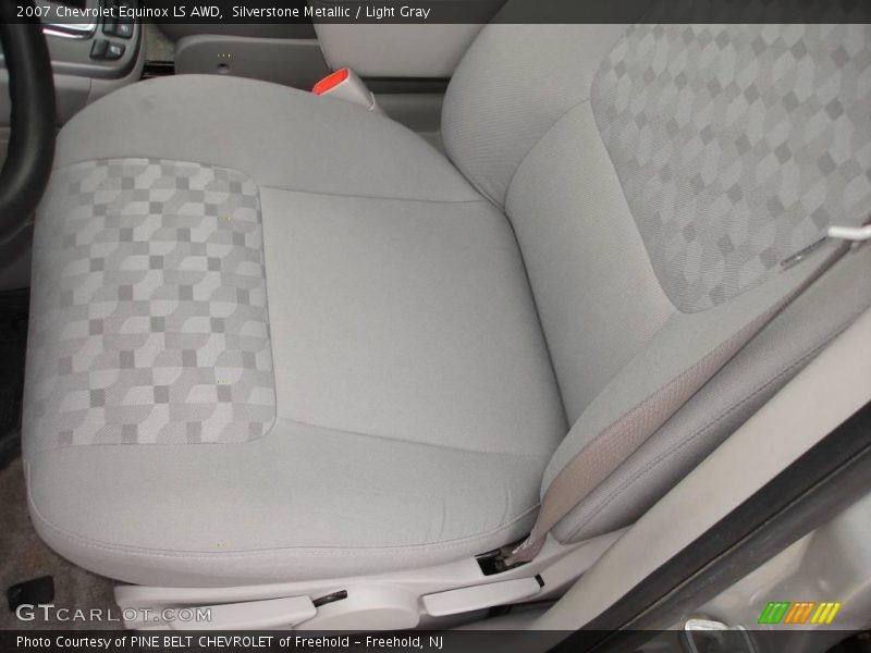 Silverstone Metallic / Light Gray 2007 Chevrolet Equinox LS AWD