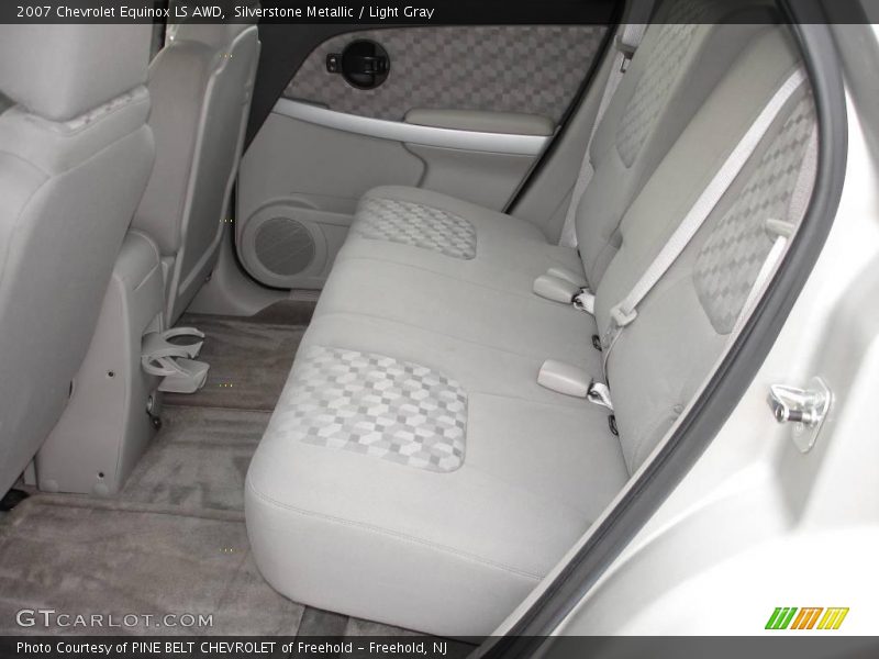 Silverstone Metallic / Light Gray 2007 Chevrolet Equinox LS AWD
