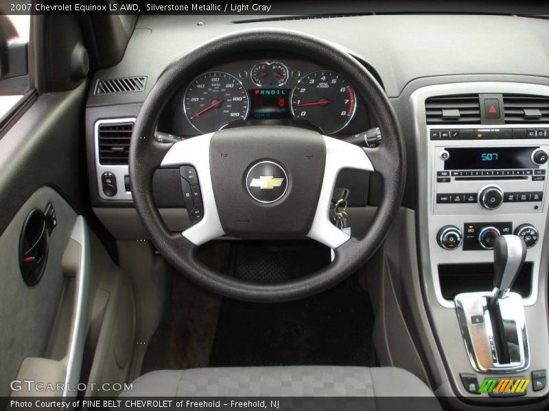 Silverstone Metallic / Light Gray 2007 Chevrolet Equinox LS AWD