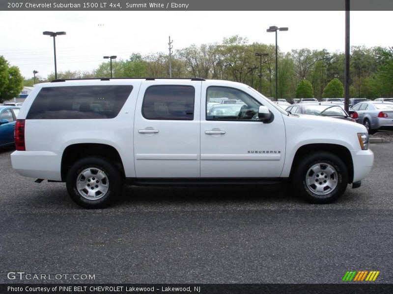 Summit White / Ebony 2007 Chevrolet Suburban 1500 LT 4x4