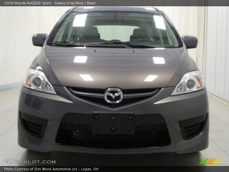 Galaxy Gray Mica / Black 2009 Mazda MAZDA5 Sport