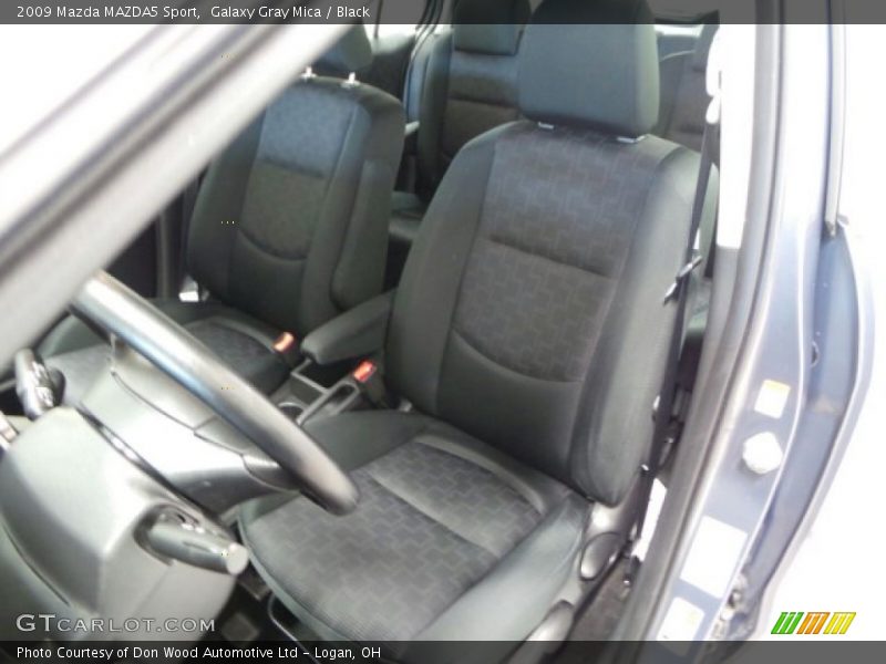 Galaxy Gray Mica / Black 2009 Mazda MAZDA5 Sport