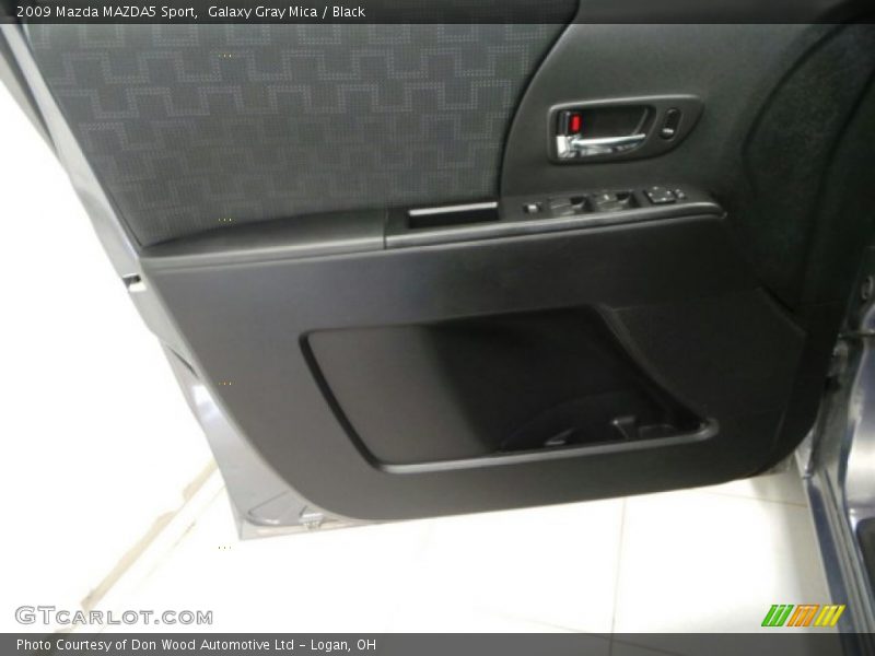 Galaxy Gray Mica / Black 2009 Mazda MAZDA5 Sport
