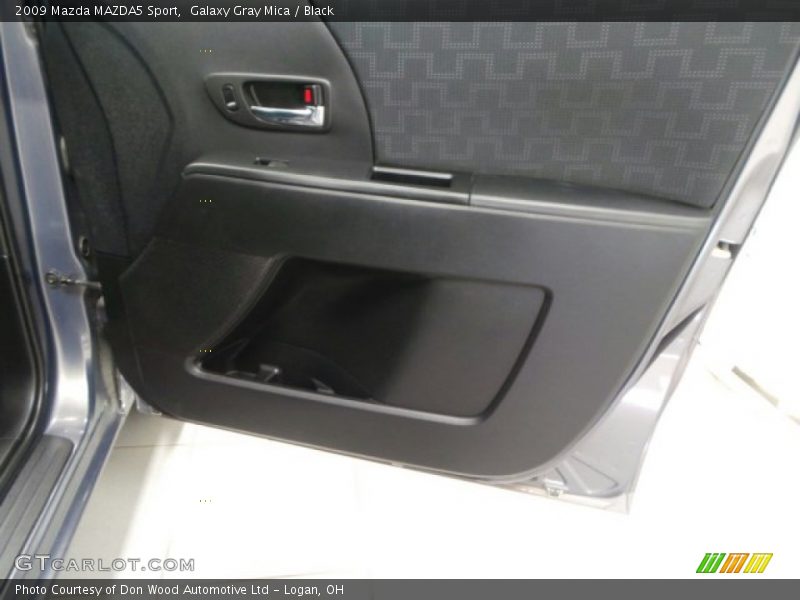 Galaxy Gray Mica / Black 2009 Mazda MAZDA5 Sport
