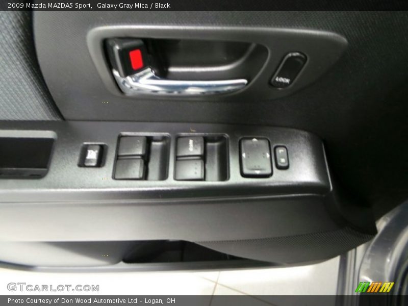 Galaxy Gray Mica / Black 2009 Mazda MAZDA5 Sport