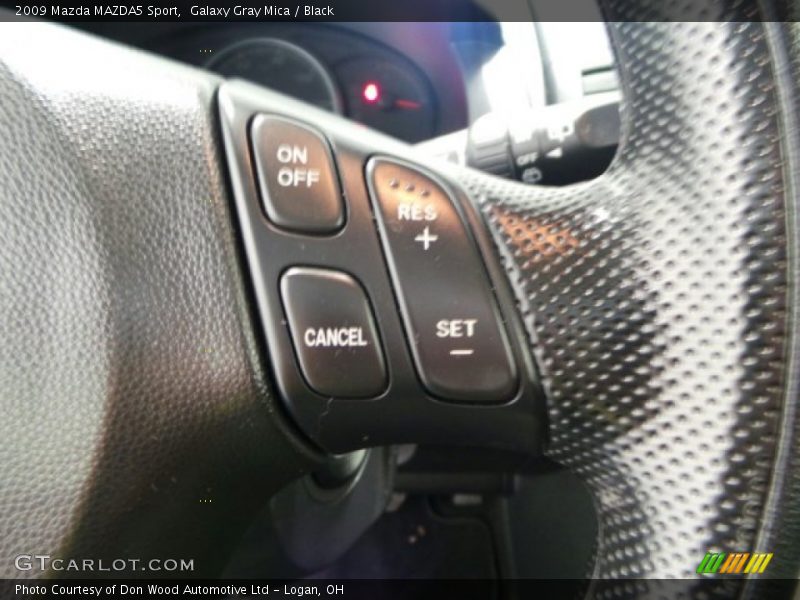 Galaxy Gray Mica / Black 2009 Mazda MAZDA5 Sport