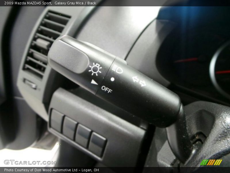 Galaxy Gray Mica / Black 2009 Mazda MAZDA5 Sport