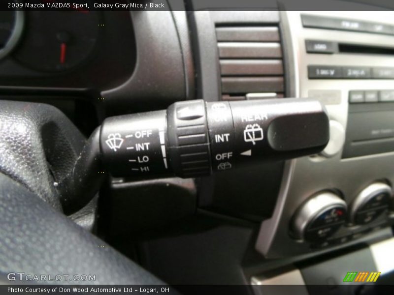 Galaxy Gray Mica / Black 2009 Mazda MAZDA5 Sport