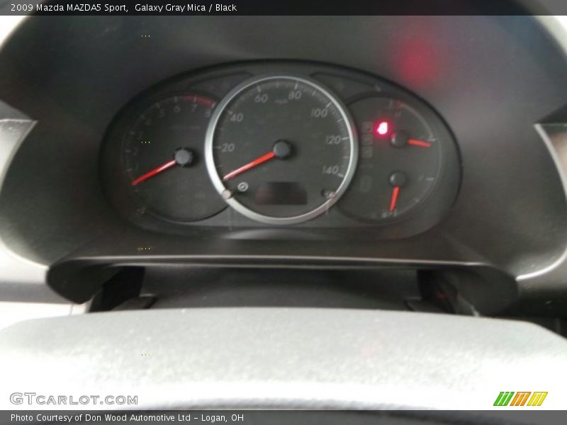 Galaxy Gray Mica / Black 2009 Mazda MAZDA5 Sport