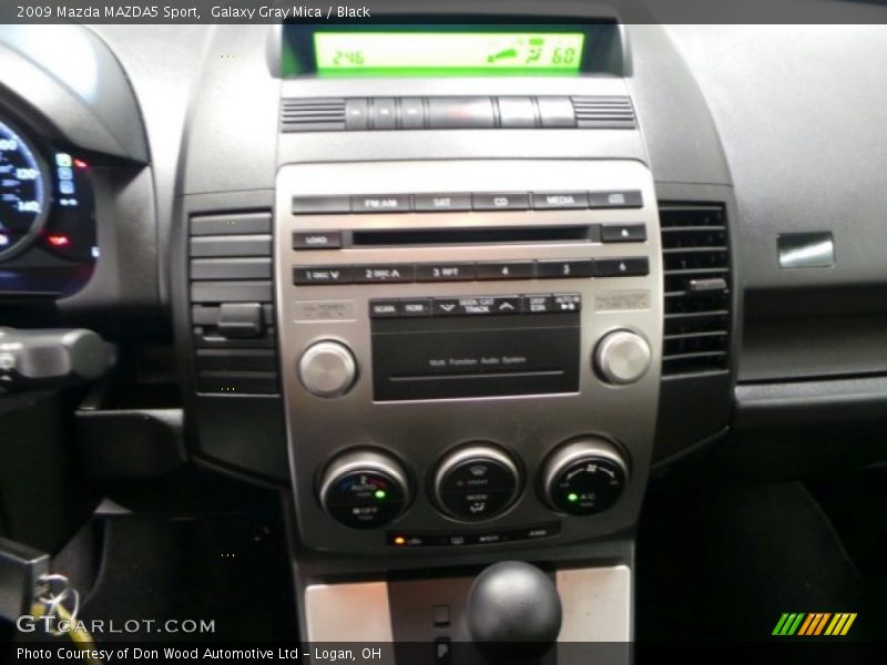 Galaxy Gray Mica / Black 2009 Mazda MAZDA5 Sport