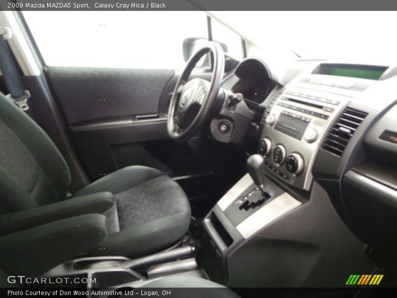 Galaxy Gray Mica / Black 2009 Mazda MAZDA5 Sport