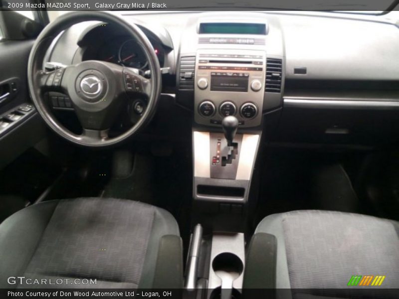 Galaxy Gray Mica / Black 2009 Mazda MAZDA5 Sport