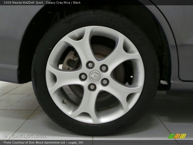 Galaxy Gray Mica / Black 2009 Mazda MAZDA5 Sport