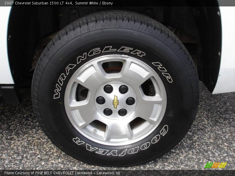Summit White / Ebony 2007 Chevrolet Suburban 1500 LT 4x4