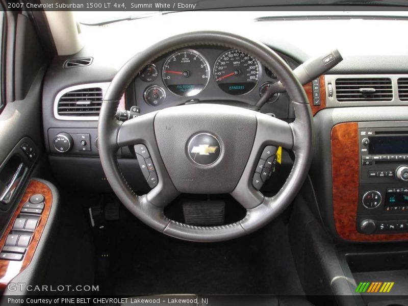 Summit White / Ebony 2007 Chevrolet Suburban 1500 LT 4x4