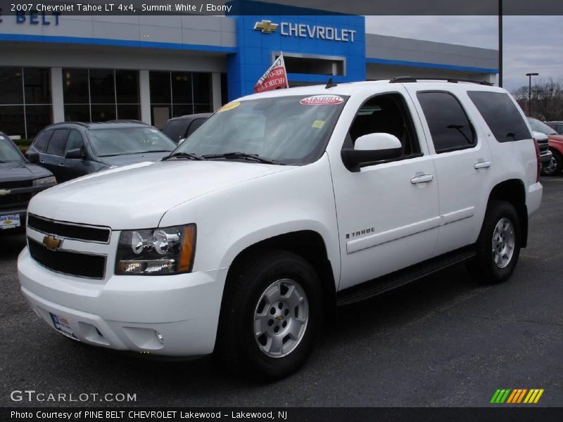 Summit White / Ebony 2007 Chevrolet Tahoe LT 4x4