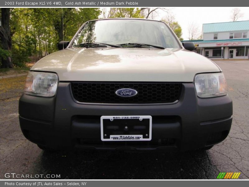 Gold Ash Metallic / Medium Dark Pebble 2003 Ford Escape XLS V6 4WD